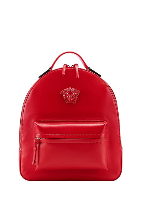 versace palazzo nappa leather backpack|Women's Versace Tag Collection: Nappa Leather Bags.